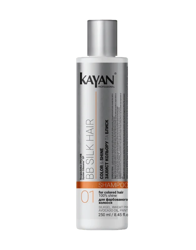 Шампунь для фарбованого волосся Kayan BB Silk, 250 мл