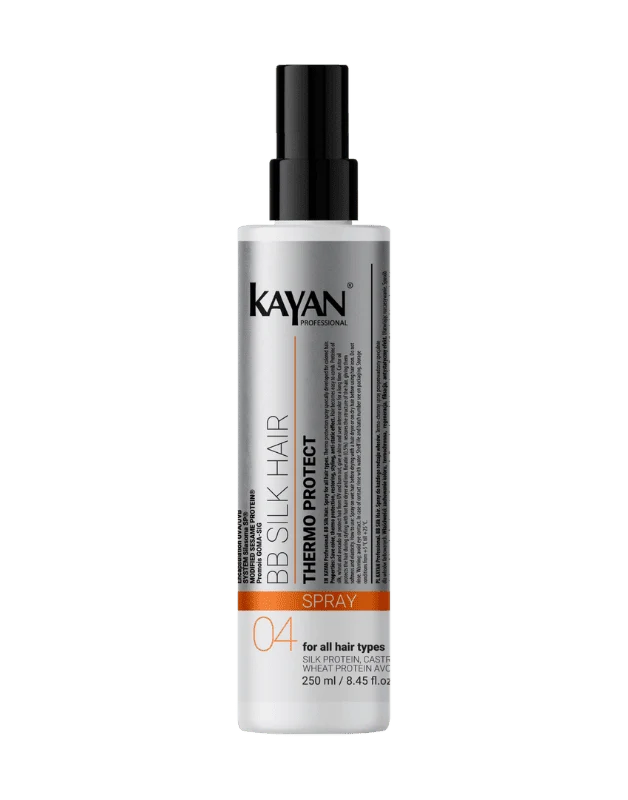 Спрей-термозахист для фарбованого волосся Kayan BB Silk, 250 мл