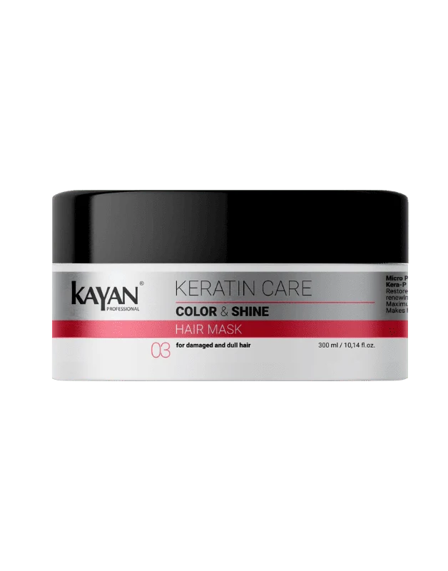 Маска для для пошкодженого та тьмяного волосся Kayan Keratin Care, 300 мл