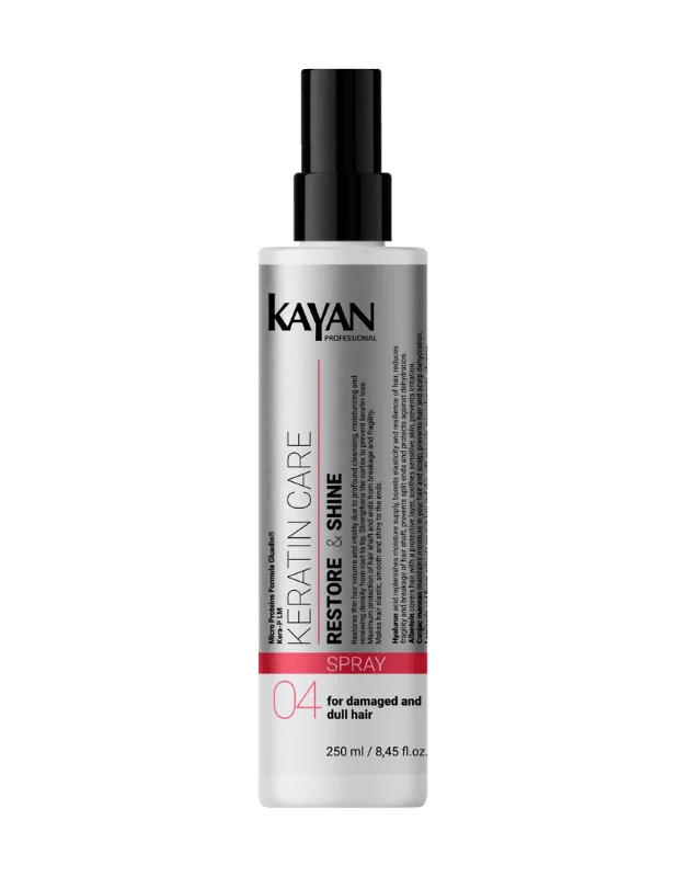 Спрей для пошкодженого та тьмяного волосся Kayan Keratin Care, 250 мл