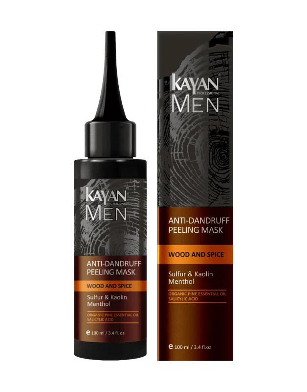 Пілінг-маска від лупи для чоловіків Kayan Men, 100 ml