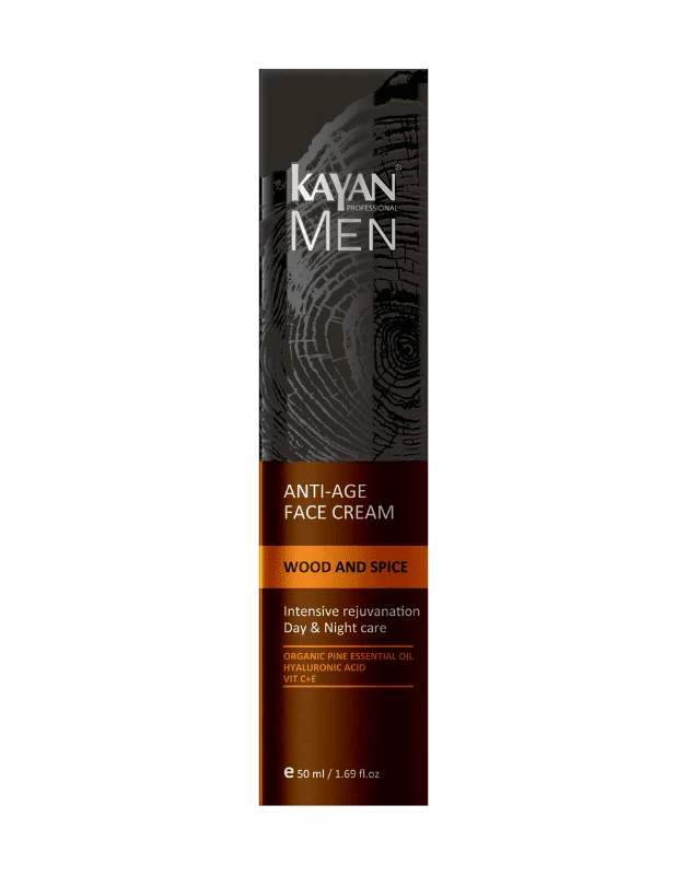 Антивіковий крем для обличчя для чоловіків Kayan men, 50 ml