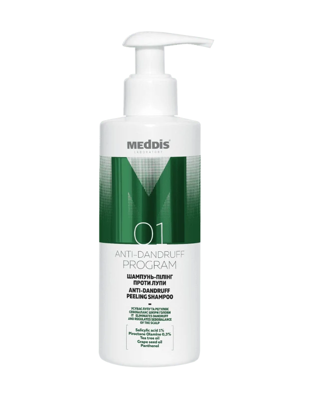 Шампунь-пілінг проти лупи Meddis Anti Dandruff Program, 200 мл