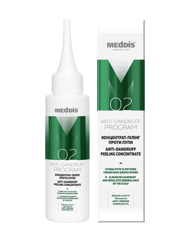 Концентрат-пілінг проти лупи Meddis Anti Dandruff Program, 100 мл